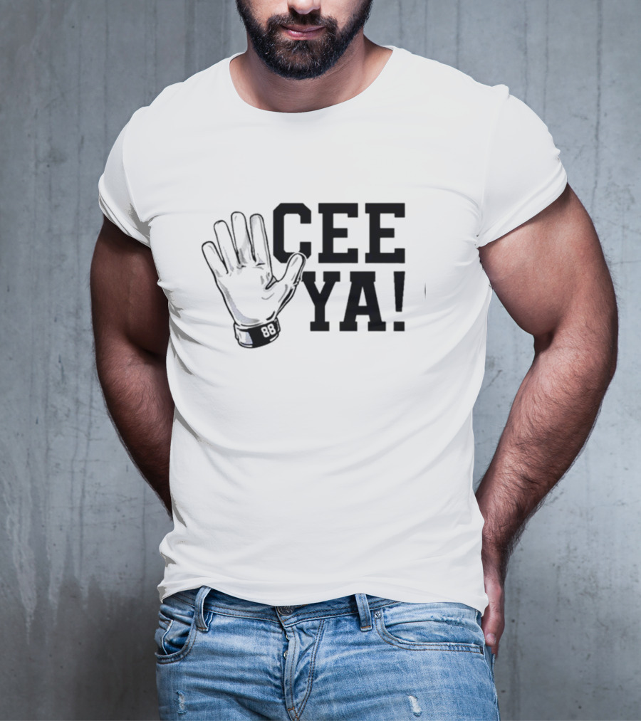 Dallas Cowboys Ceedee Lamb Cee Ya 88 Hand Gesture T-Shirt