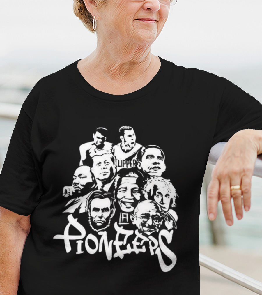 Pioneers Clippers Historical Figures And Symbols T-Shirt