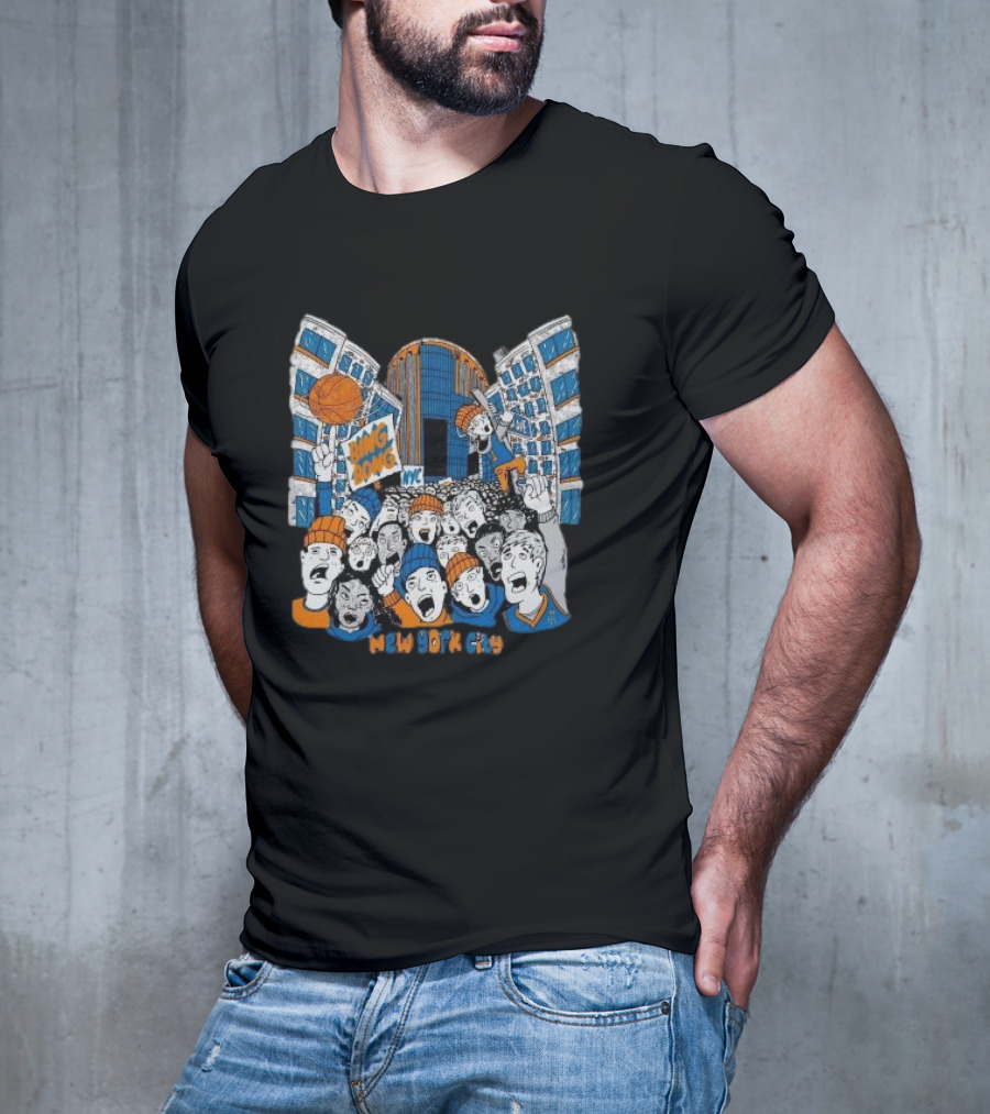 New York City Basketball NYC Knicks Fans Bing Bong T-Shirt