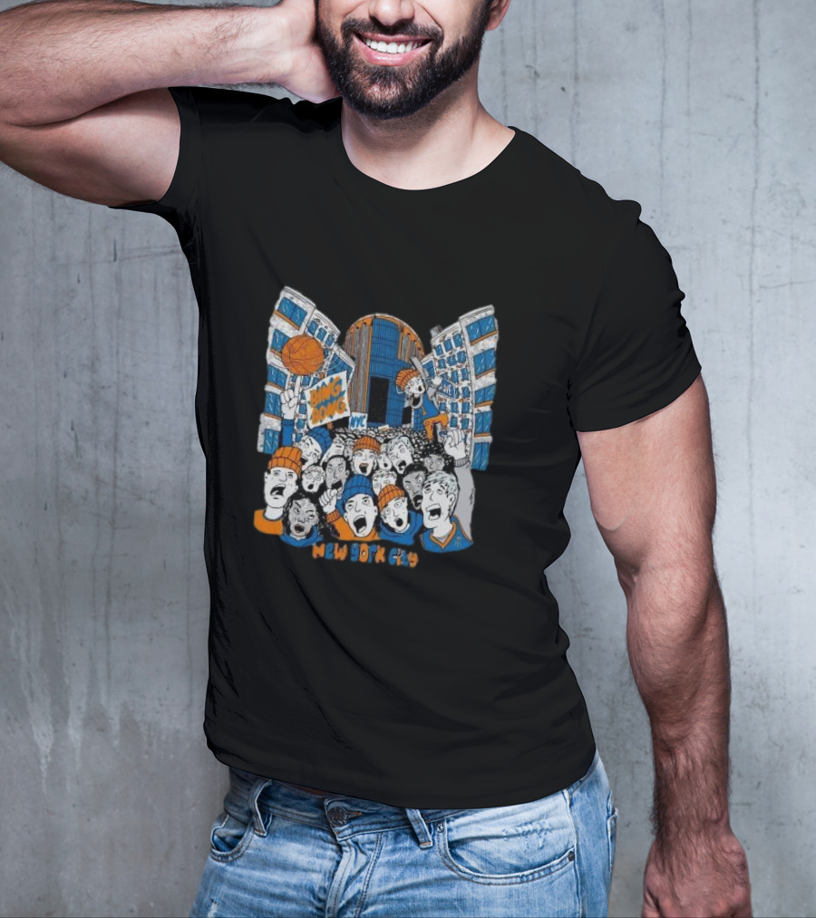 New York City Basketball NYC Knicks Fans Bing Bong T-Shirt
