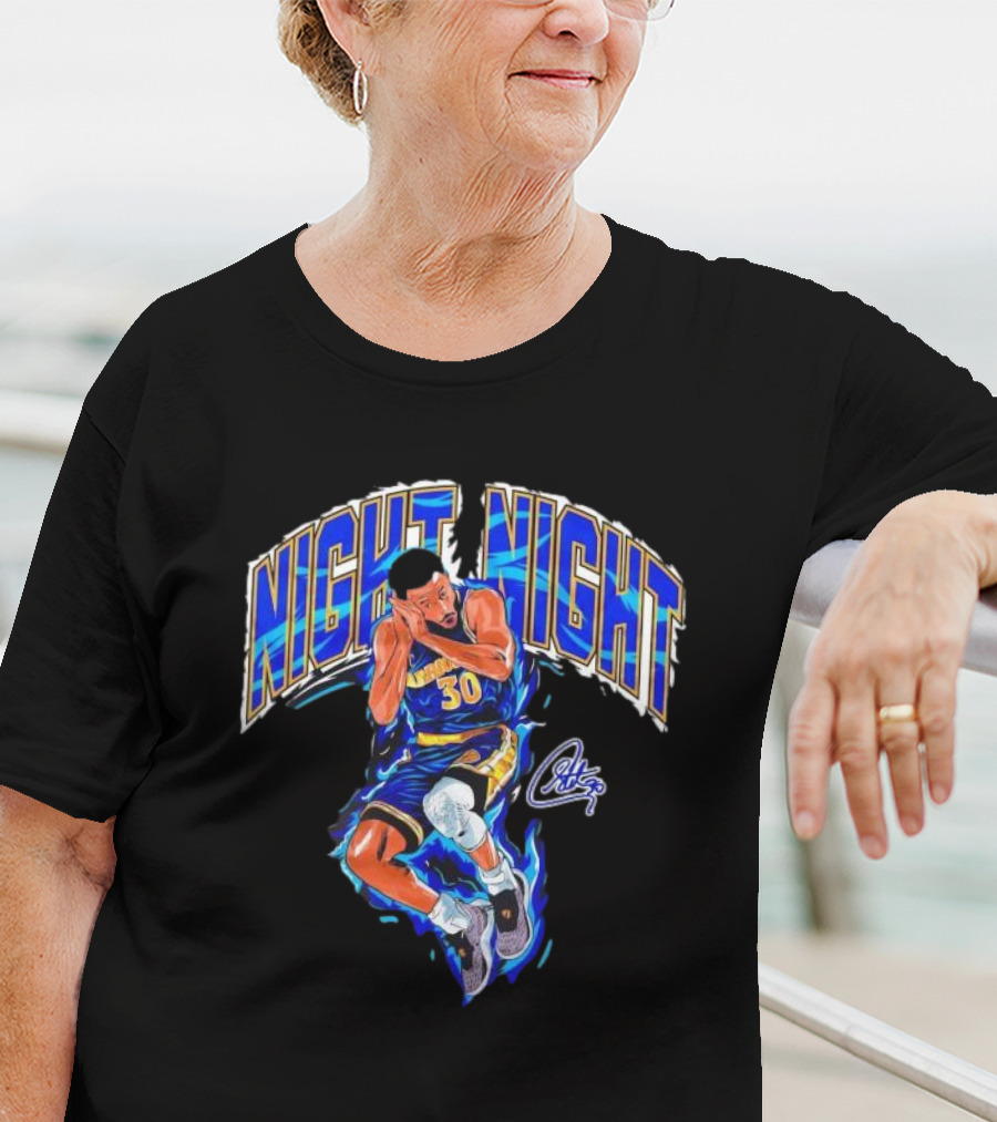 Night Night Steph Curry Golden State Warriors T-Shirt