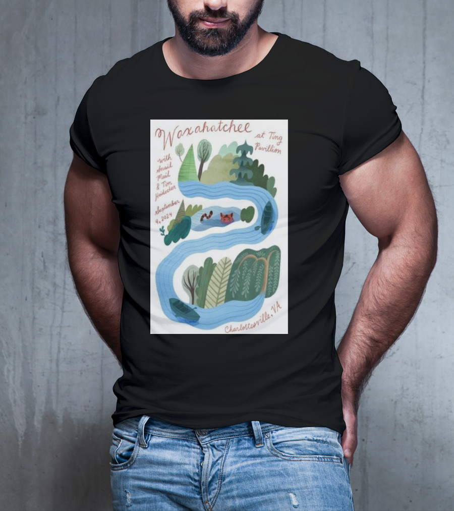 Waxahatchee At Ting Pavilion With Snail Mail And MJ Lenderman Charlottesville VA September 8 T-Shirt