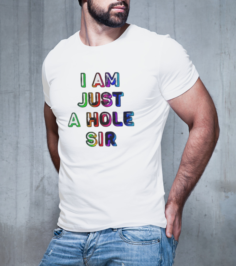 I Am Just A Hole Sir T-Shirt