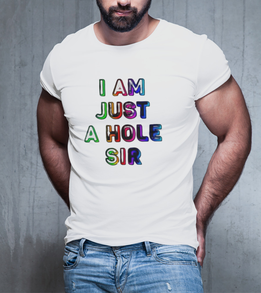 I Am Just A Hole Sir T-Shirt