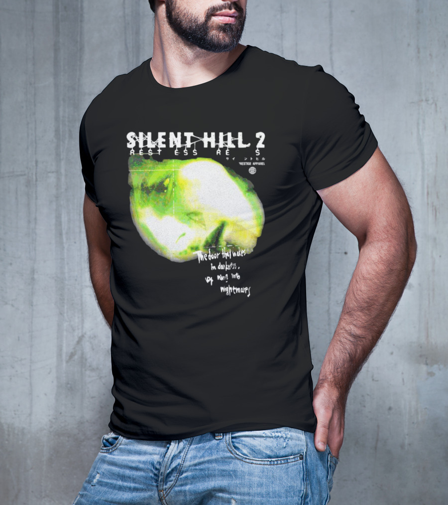 Silent Hill 2 Restless Dreams The Door That Wakes In Darkness Opens Into Nightmares T-Shirt