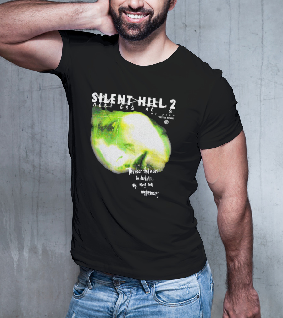 Silent Hill 2 Restless Dreams The Door That Wakes In Darkness Opens Into Nightmares T-Shirt