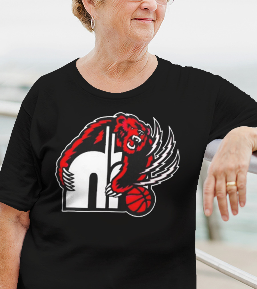 Konchjitty55 Hustle Bear Claw Basketball T-Shirt