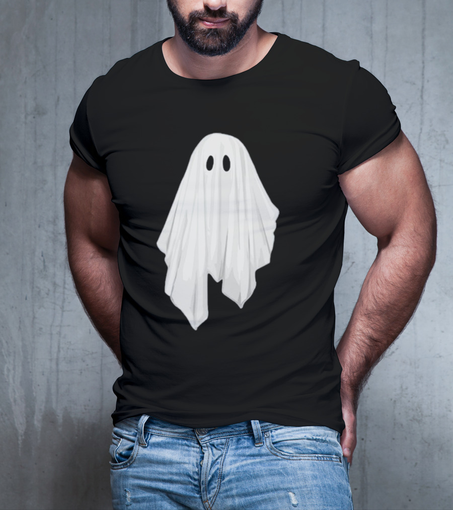 Adam Berry Glow-In-The-Dark Ghost White Sheet Specter T-Shirt