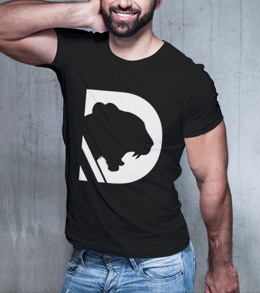 Florida Democrats Panther Logo With Letter D John Fetterman T-Shirt