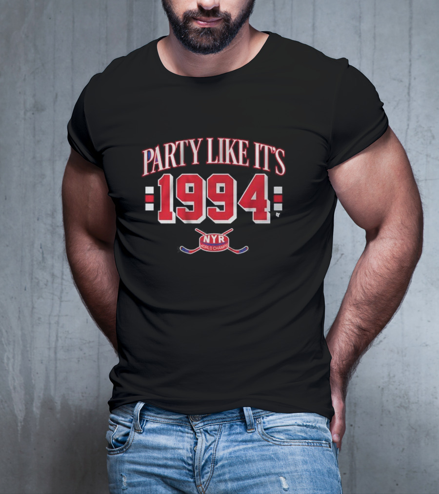 Party Like It’s 1994 NYR World Champs Hockey T-Shirt