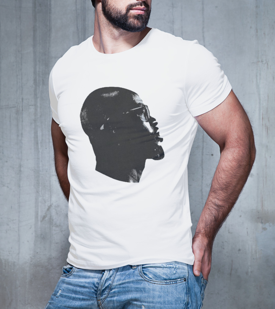 Black Coffee Black On Silhouette Profile T-Shirt