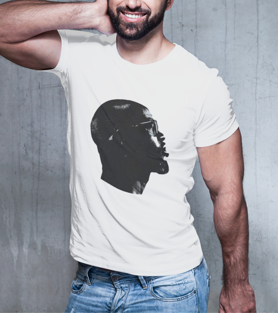 Black Coffee Black On Silhouette Profile T-Shirt