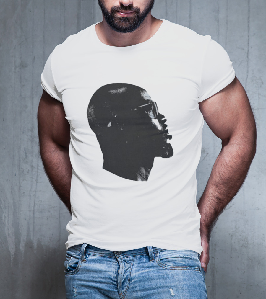 Black Coffee Black On Silhouette Profile T-Shirt
