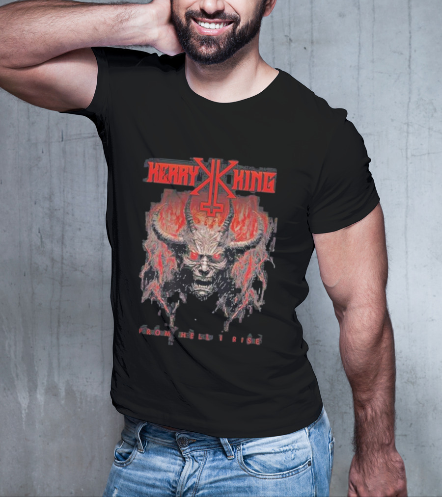 Kerry King From Hell I Rise Demon Head T-Shirt
