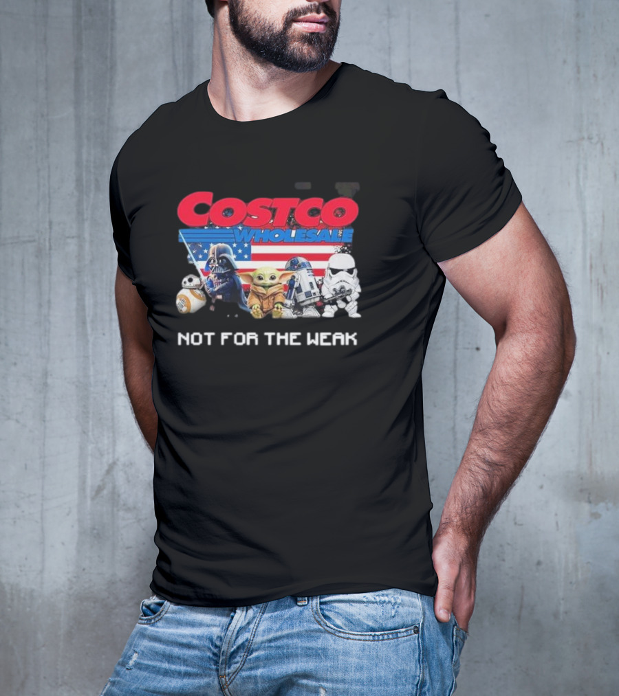 Costco Wholesale Star Wars Characters Not For The Weak T-Shirt