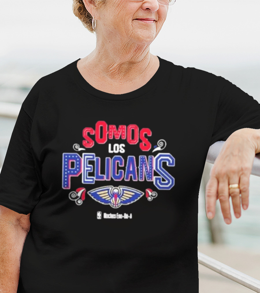 Somos Los Pelicans NBA Basketball Team Spirit T-Shirt