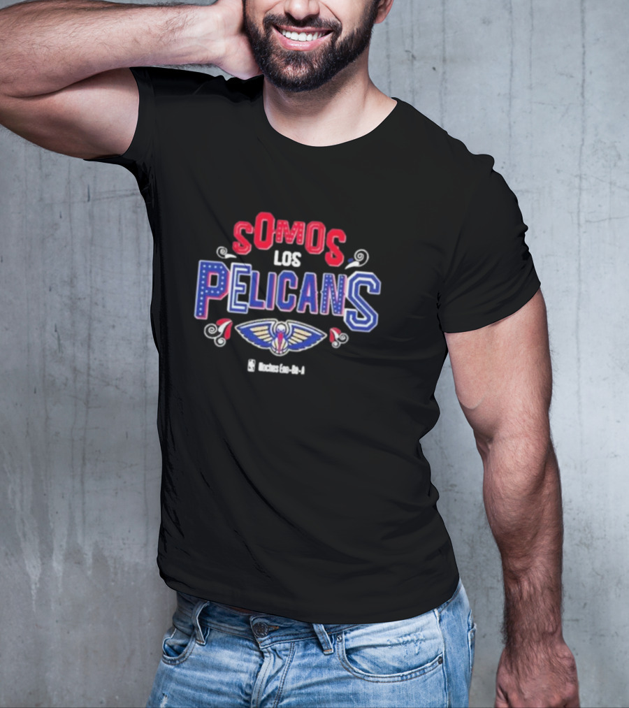 Somos Los Pelicans NBA Basketball Team Spirit T-Shirt