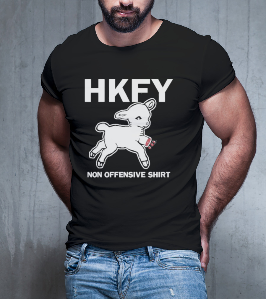 HKFY Non Offensive Shirt Cute Lamb With Sausages T-Shirt