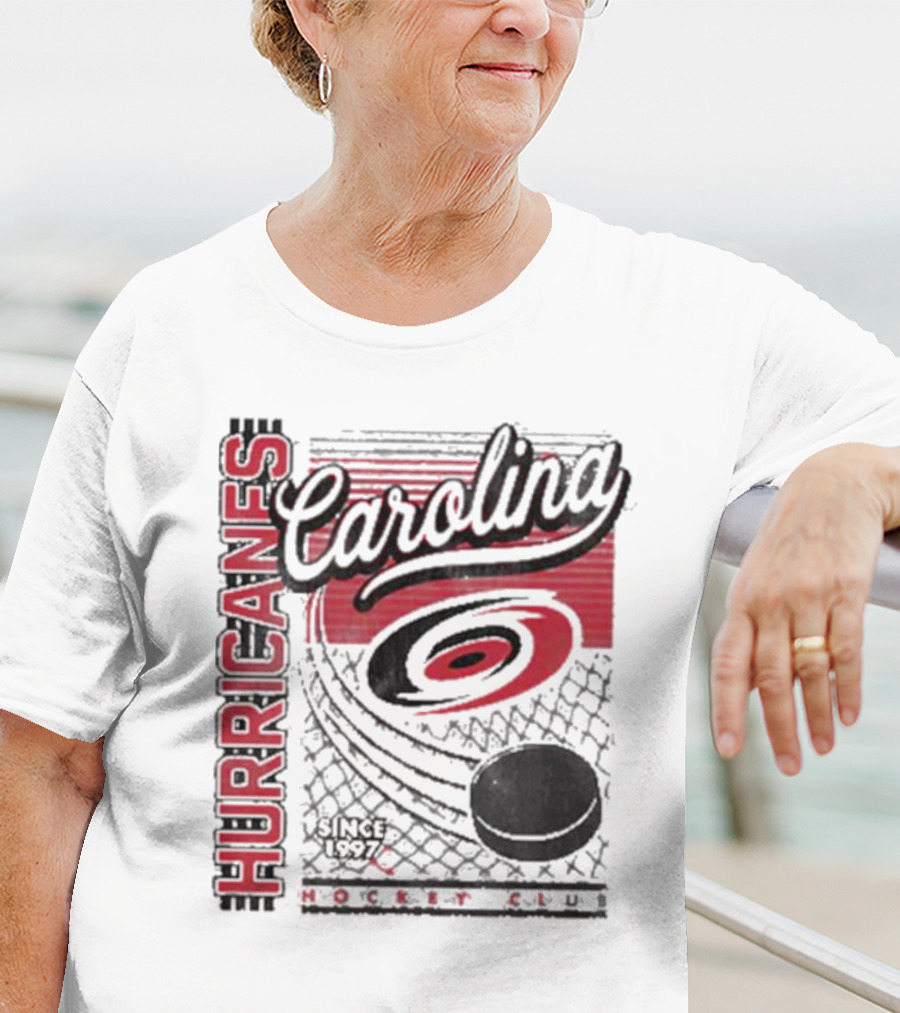 Hurricanes Carolina Hockey Club Since 1977 T-Shirt