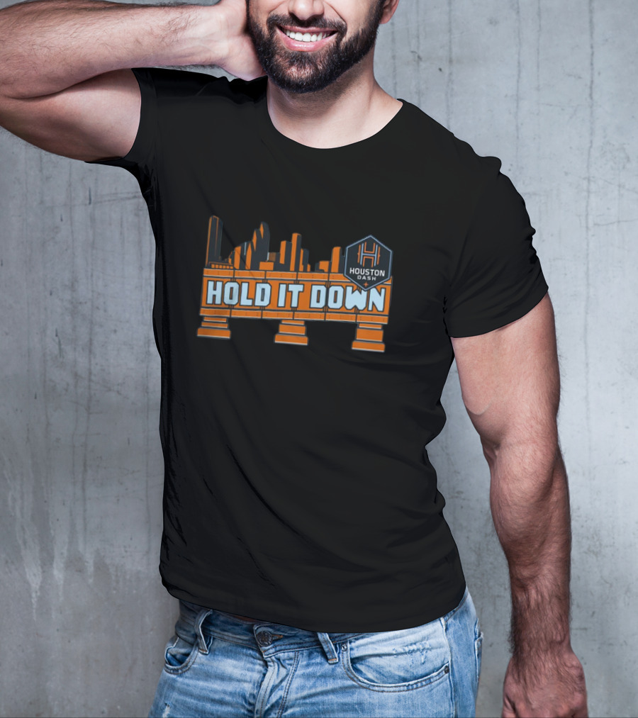 Hold It Down Houston Dash Skyline T-Shirt