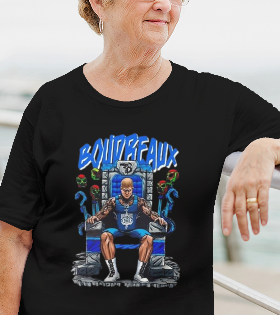 Boudreaux Throne Warrior Parker Boudreaux T-Shirt