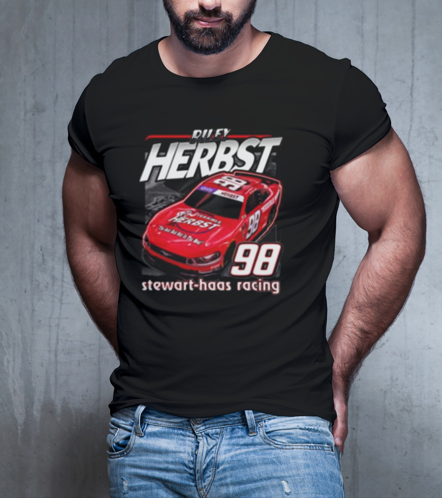 Riley Herbst 98 Stewart-Haas Racing Terrible Herbst Car T-Shirt