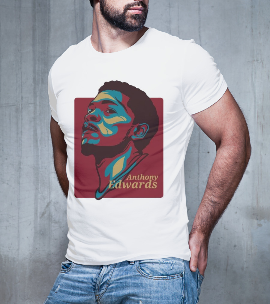 Anthony Edwards NBA Minnesota Timberwolves Basketball Player T-Shirt