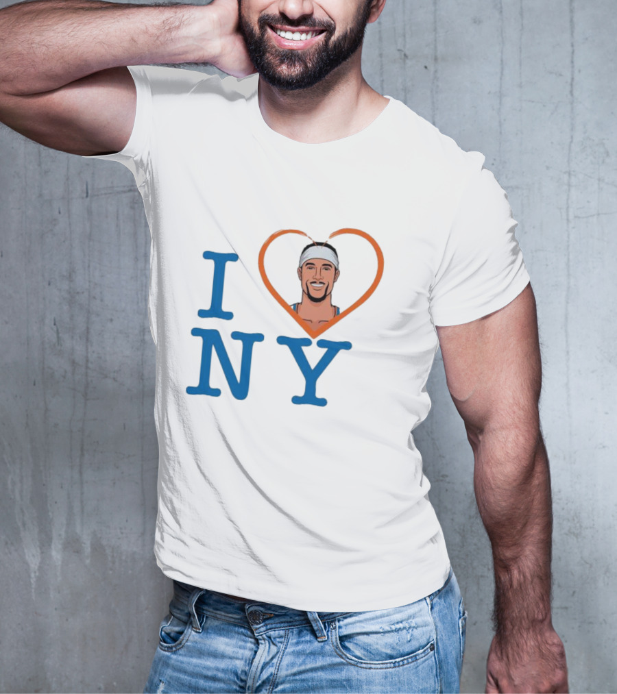I Heart New York Knicks Basketball Player T-Shirt
