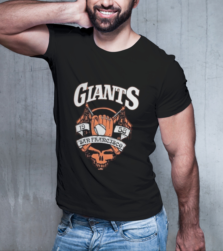 Giants San Francisco 1958 Grateful Dead Homage T-Shirt