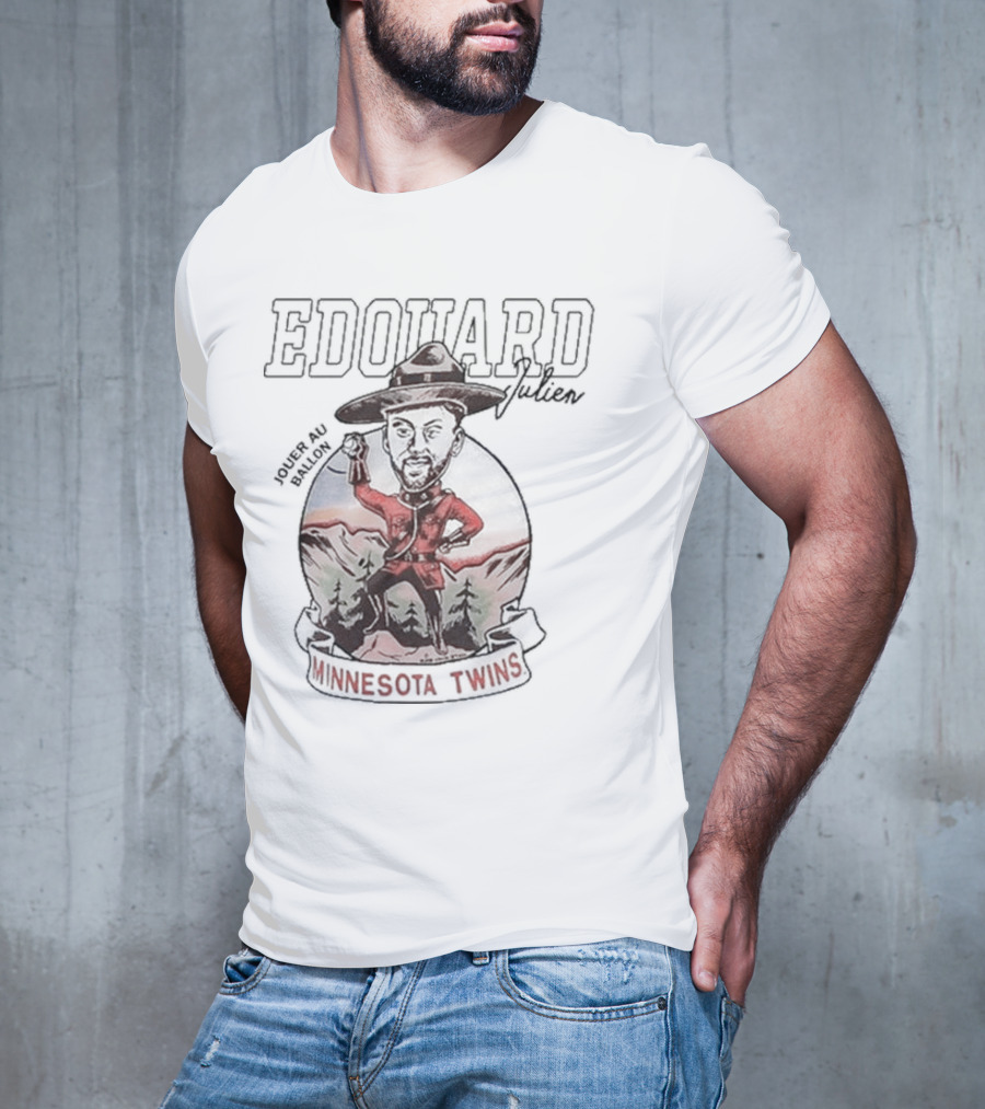Edouard Julien Jouer Au Ballon Minnesota Twins T-Shirt