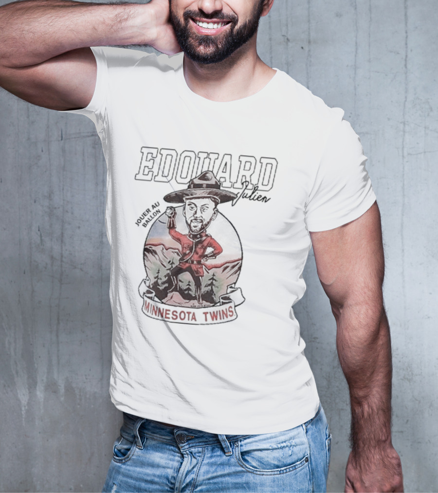 Edouard Julien Jouer Au Ballon Minnesota Twins T-Shirt