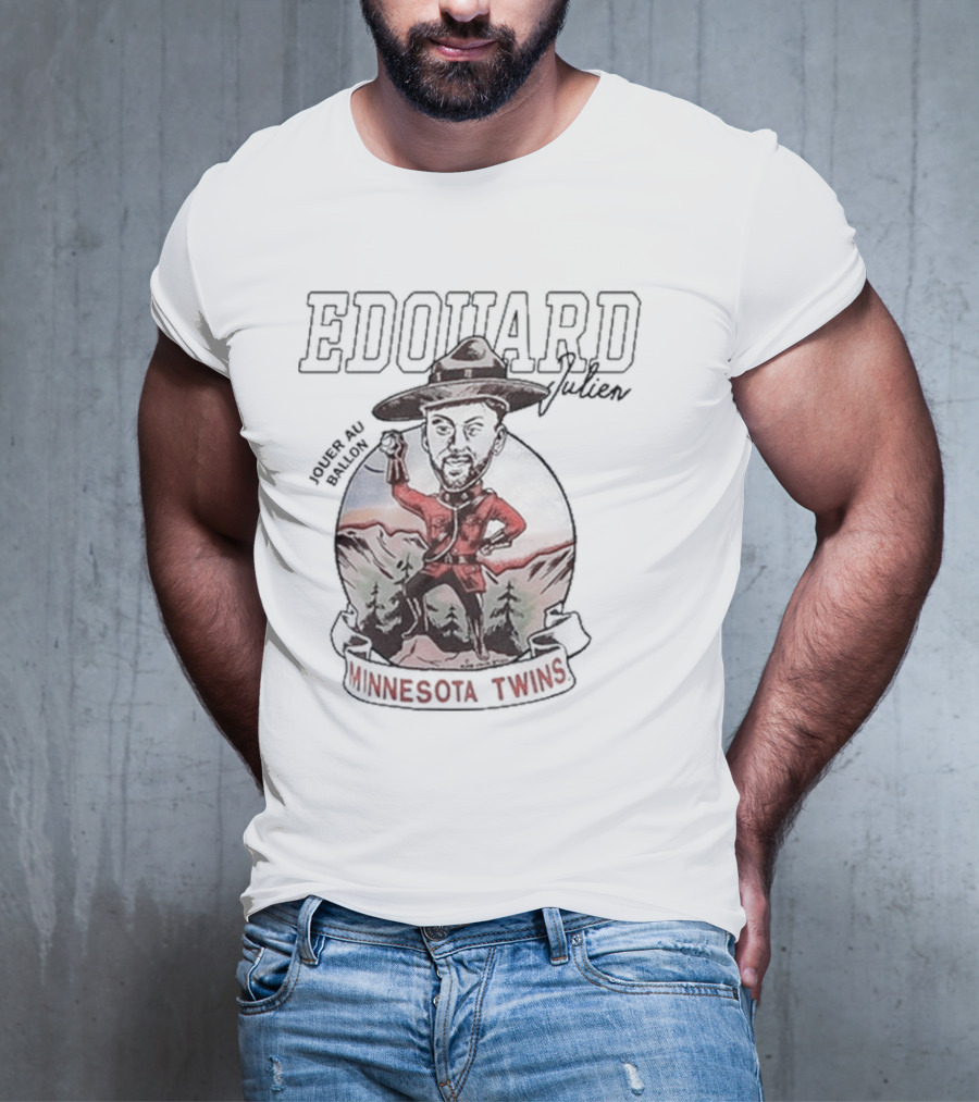 Edouard Julien Jouer Au Ballon Minnesota Twins T-Shirt