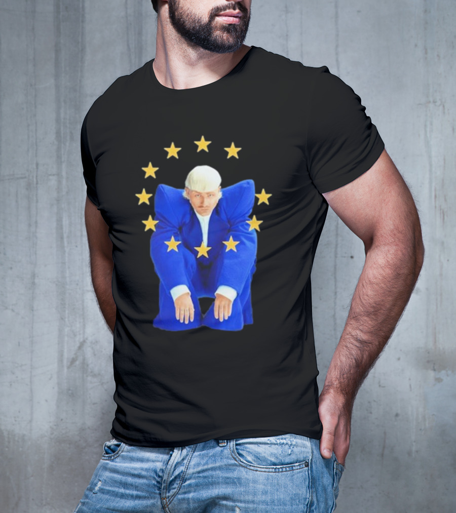 Justice For Joost Klein Blue Suit Stars European Unity T-Shirt