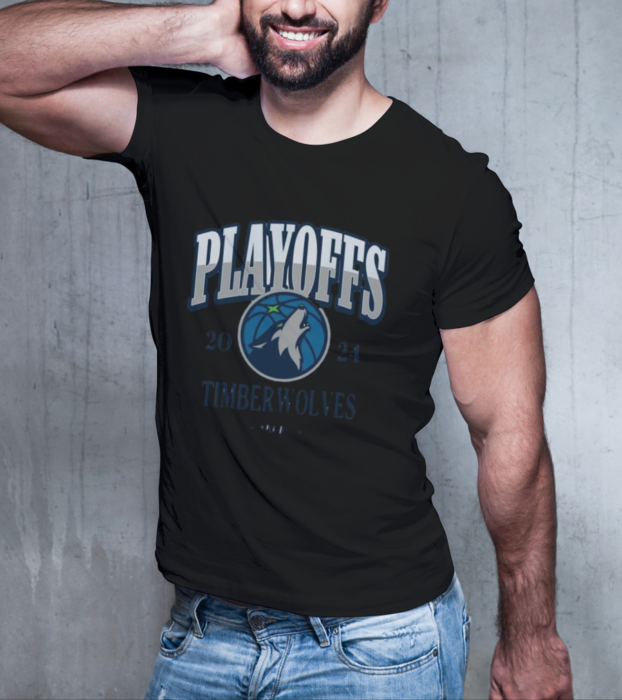 Minnesota Timberwolves NBA Playoffs T-Shirt