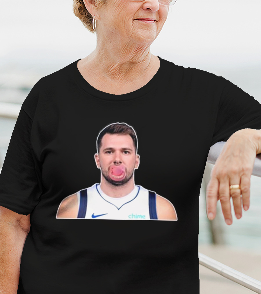 Luka Doncic Chime Soft Bodied Baby Bubblegum Jersey T-Shirt