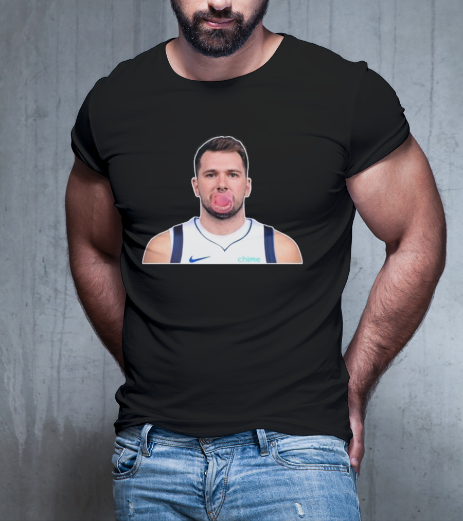 Luka Doncic Chime Soft Bodied Baby Bubblegum Jersey T-Shirt