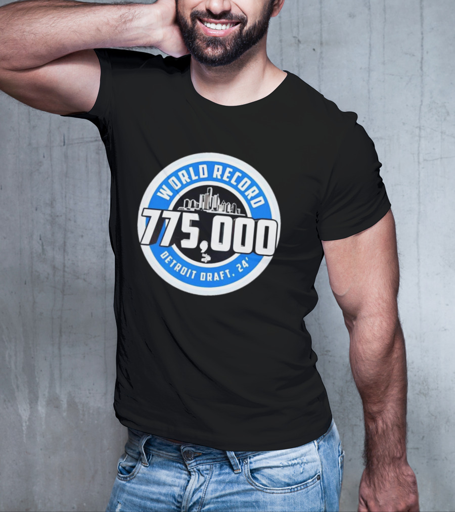 World Record 775000 Detroit Draft 24' T-Shirt