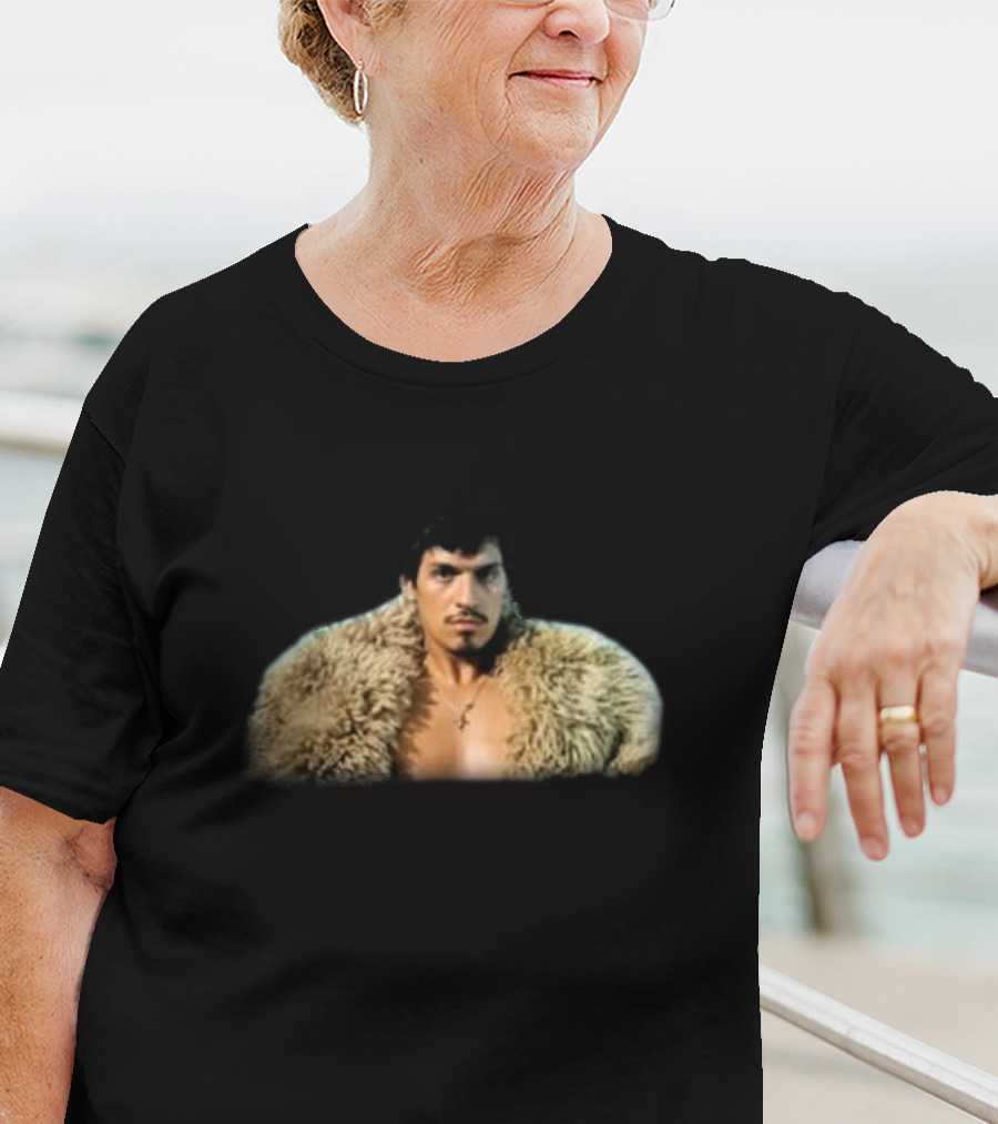 Omar Apollo God Said No Fur Coat T-Shirt