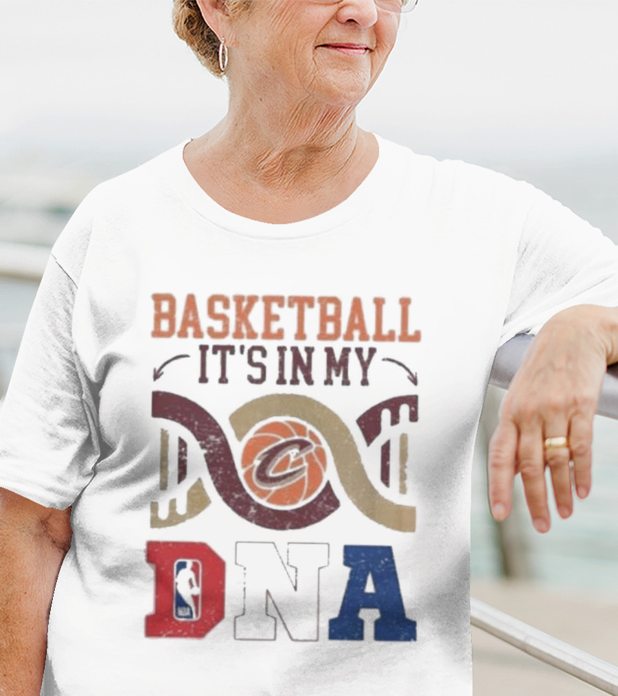 Cleveland Cavaliers Basketball It’s In My DNA NBA T-Shirt