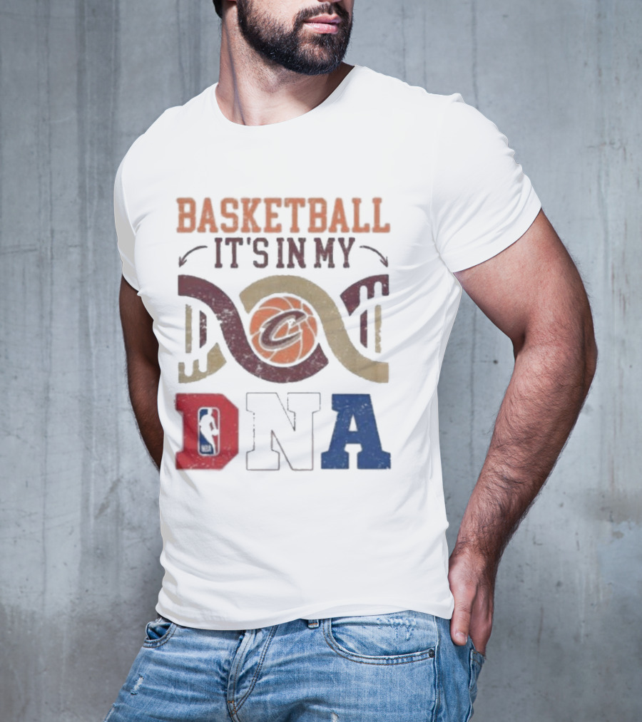 Cleveland Cavaliers Basketball It’s In My DNA NBA T-Shirt