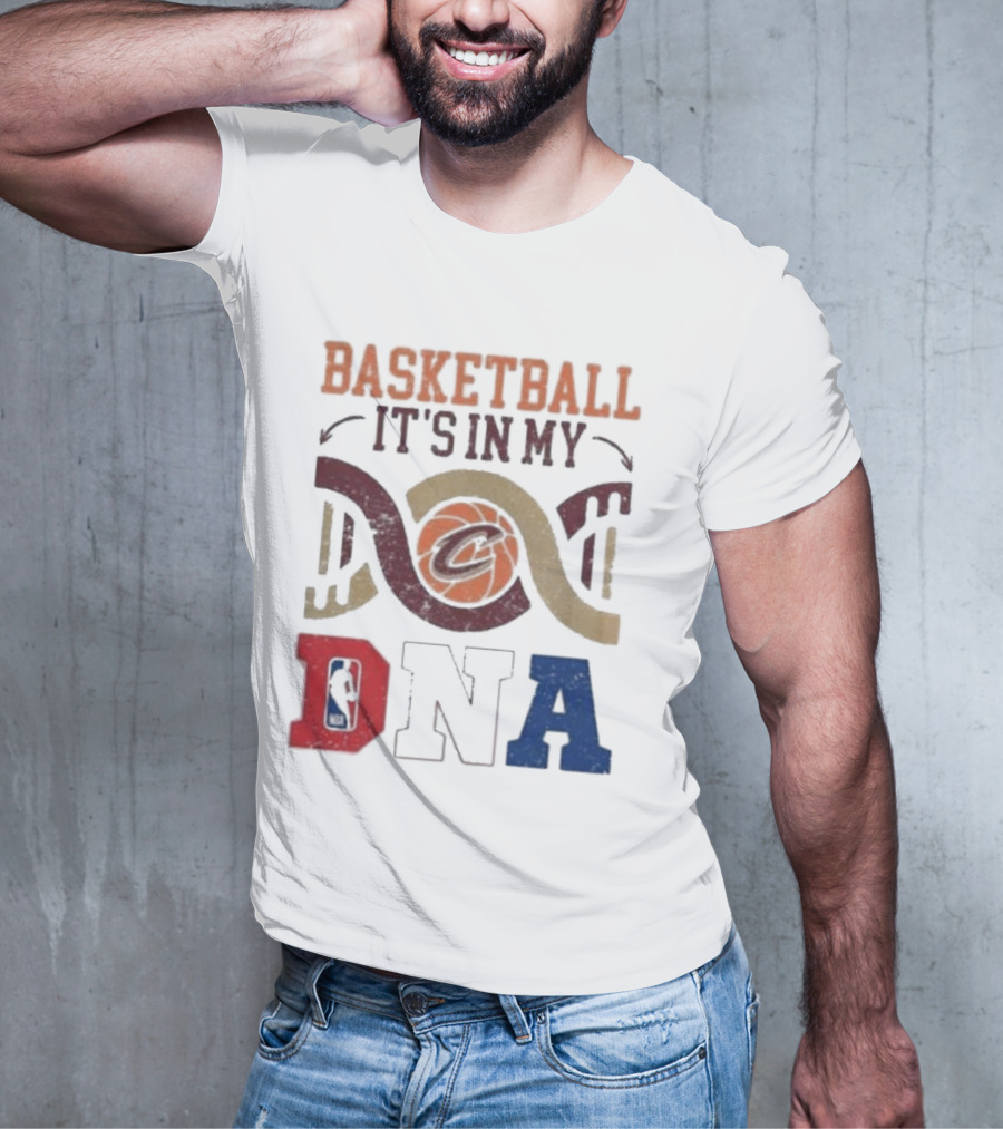 Cleveland Cavaliers Basketball It’s In My DNA NBA T-Shirt