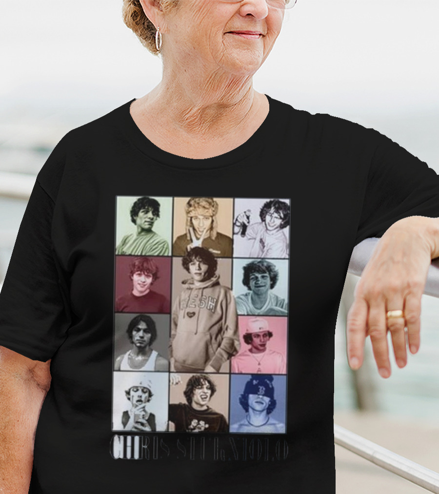 Fuzeprint Chris Sturniolo Multicolor Portrait Grid Collection T-Shirt