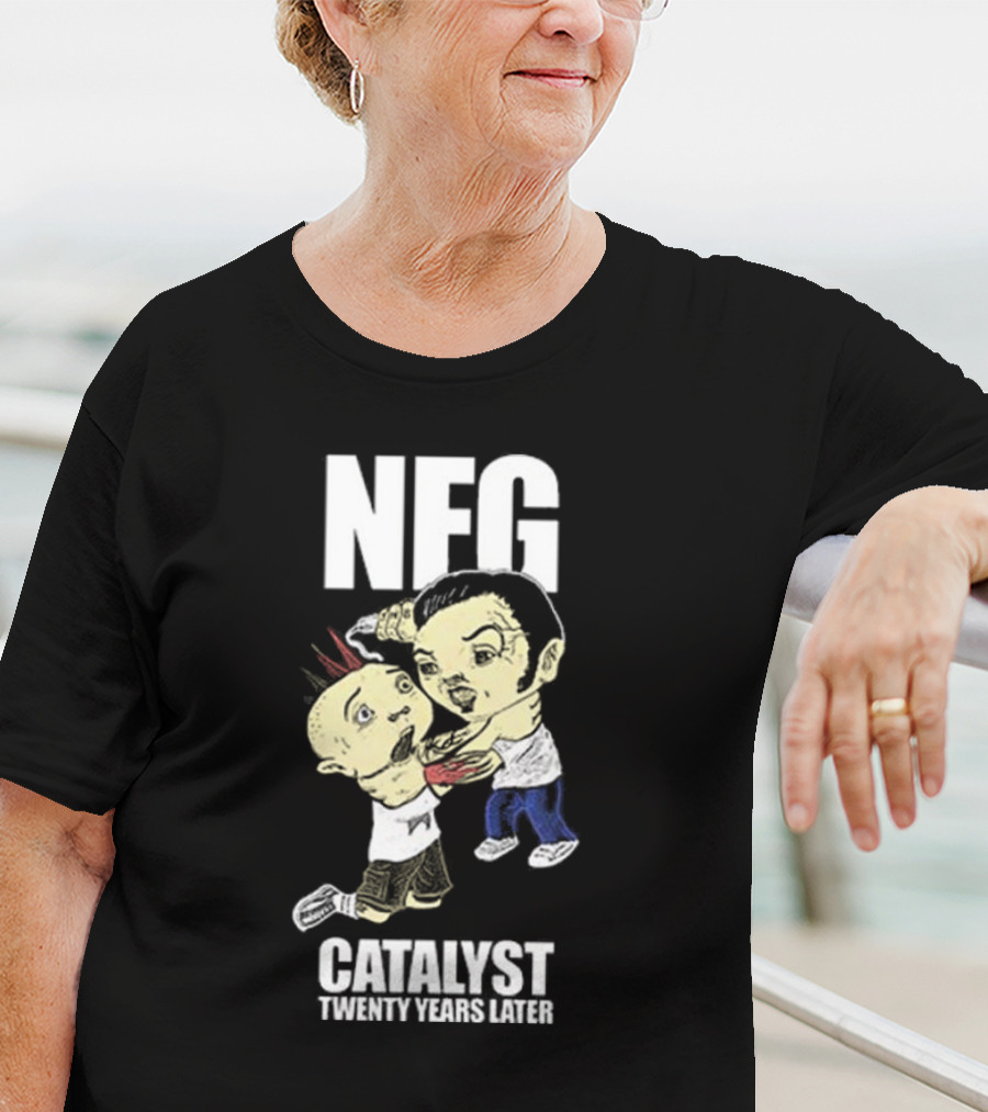 NFG Catalyst Twenty Years Later Cartoon Style Characters T-Shirt