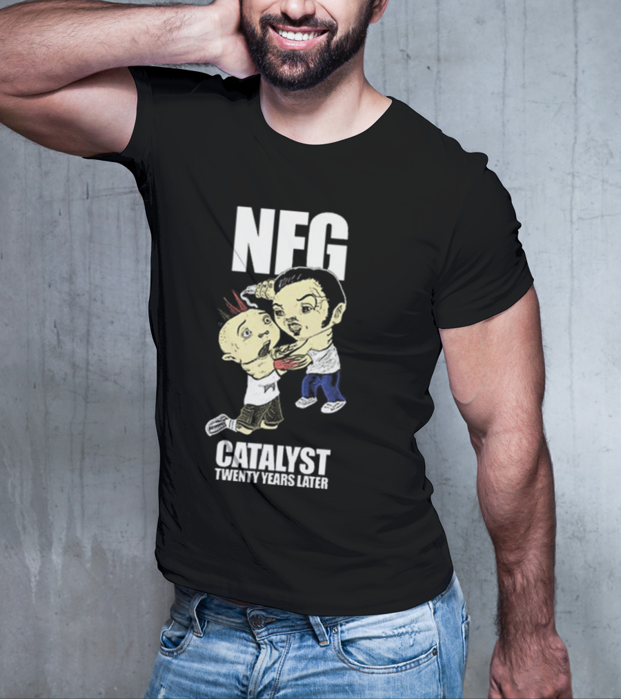 NFG Catalyst Twenty Years Later Cartoon Style Characters T-Shirt