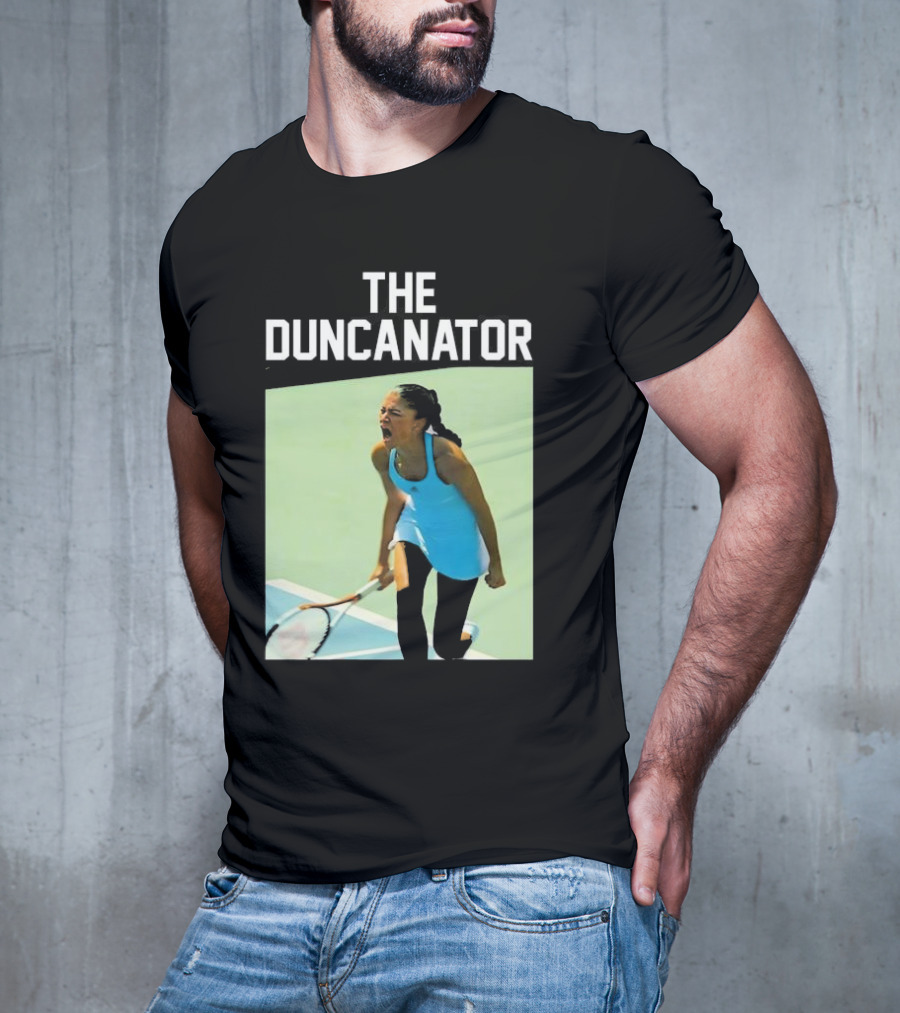 The Duncanator Challengers Zendaya Tashi Duncan Tennis Court Victory T-Shirt