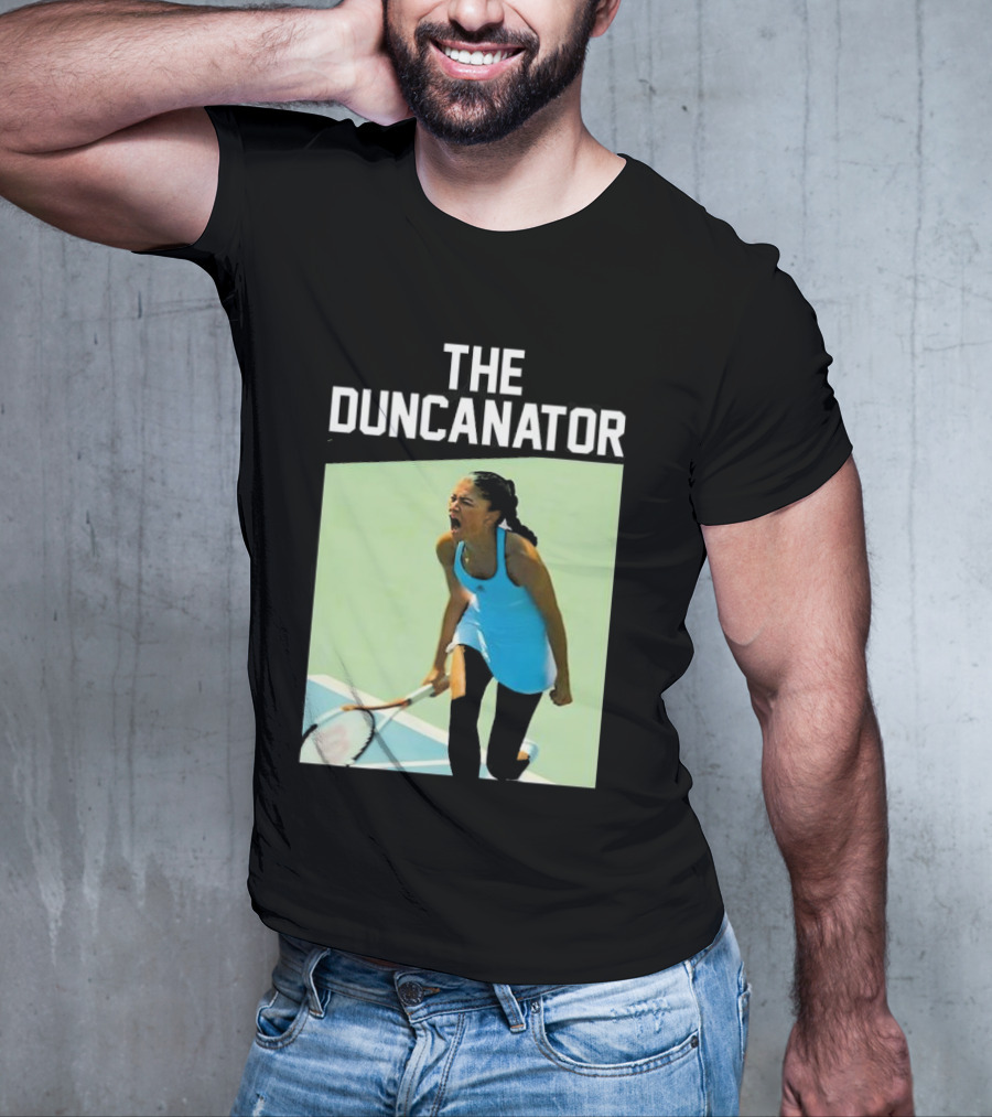 The Duncanator Challengers Zendaya Tashi Duncan Tennis Court Victory T-Shirt