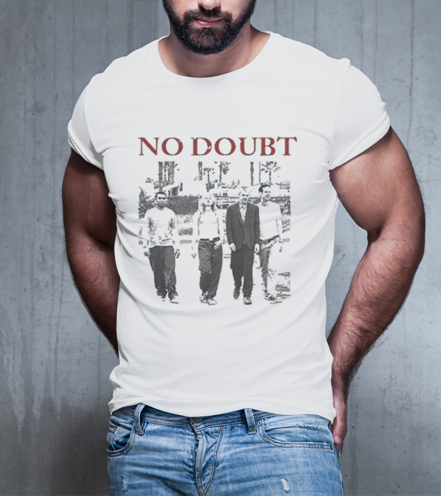 No Doubt Group Photo Band Members T-Shirt