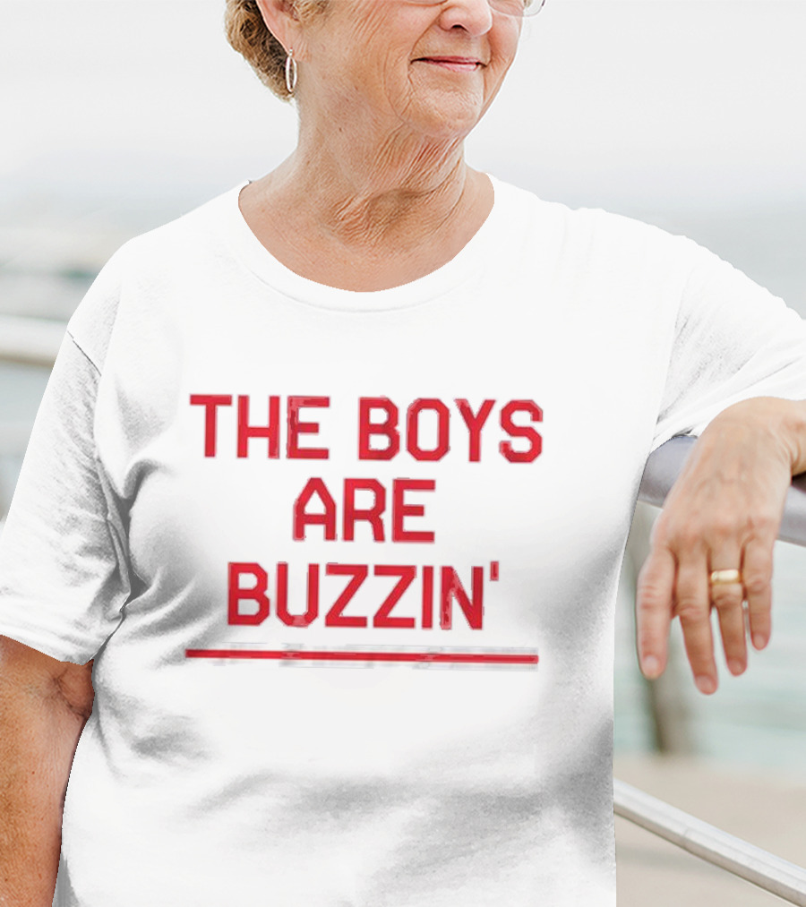 New York Rangers The Boys Are Buzzin’ Excitement In T-Shirt