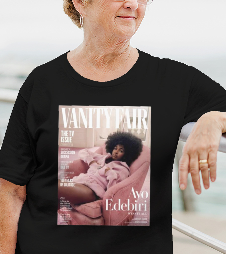 VANITY FAIR The TV Issue Ayo Edebiri Wins It All T-Shirt