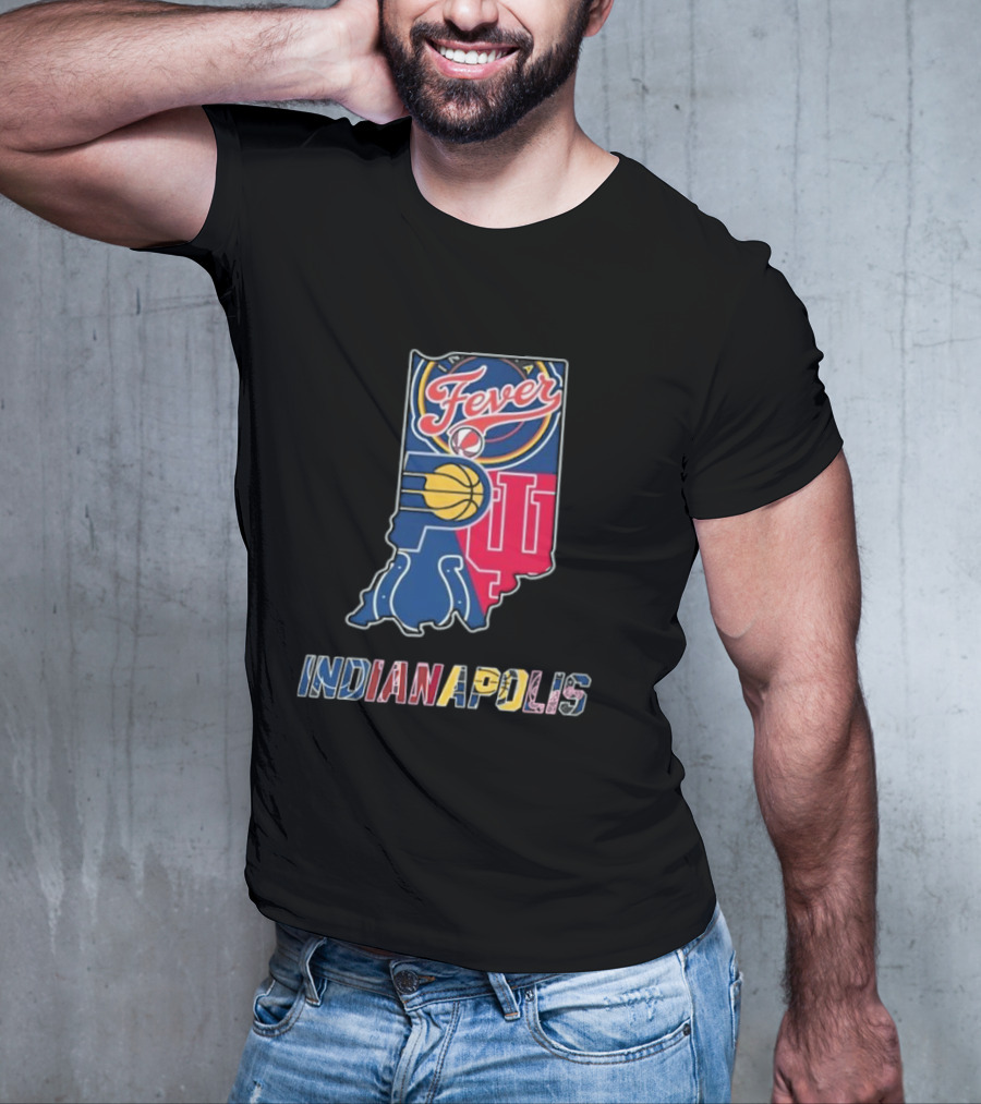 Indiana Fever Pacers Colts Hoosiers Indianapolis T-Shirt
